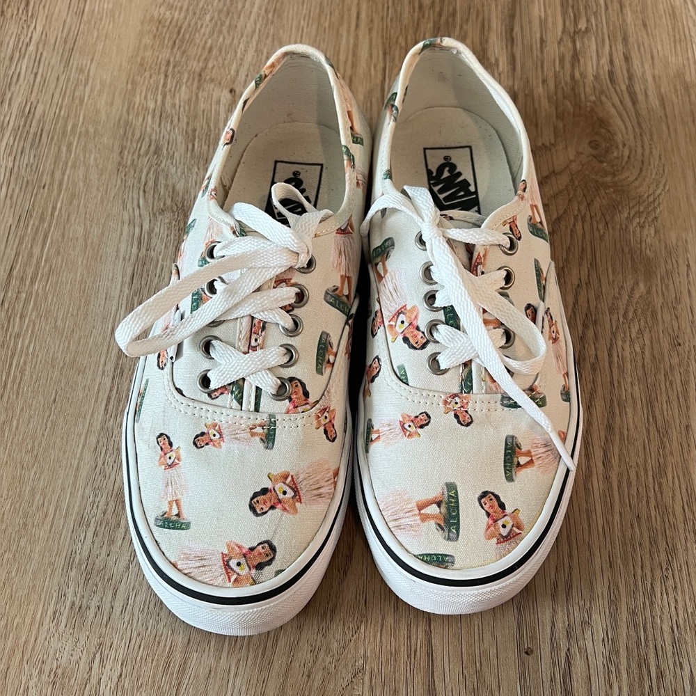 Hula girl vans